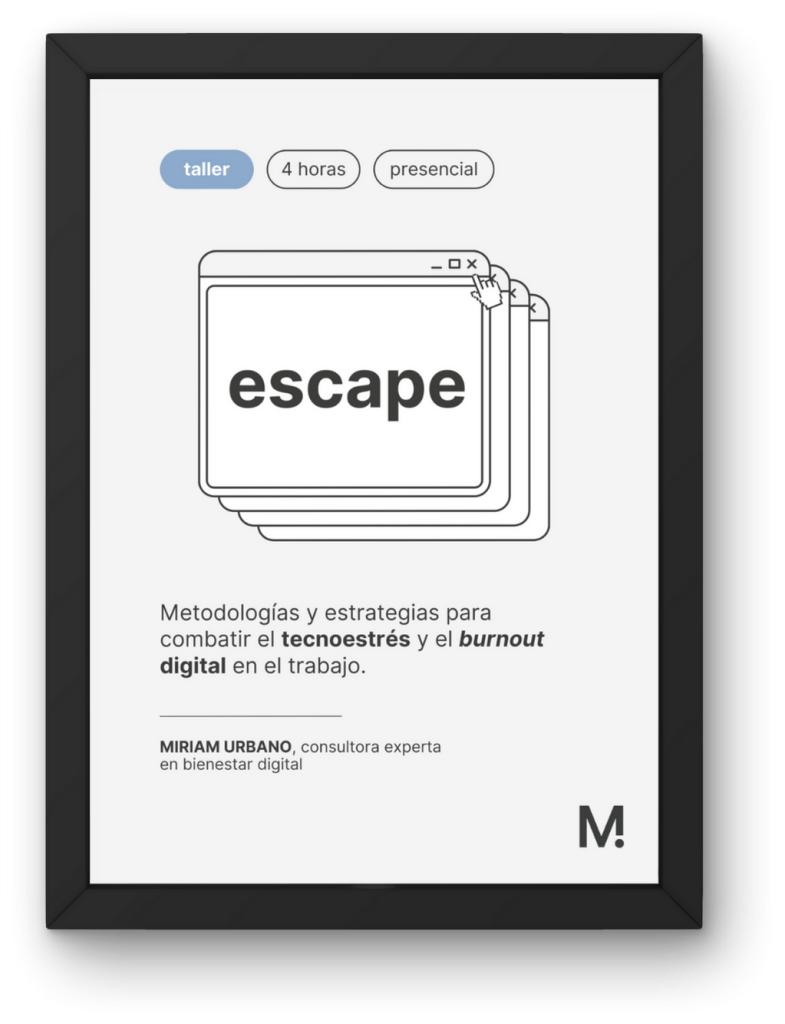 Miriam Urbano - Workshops - ESCAPE