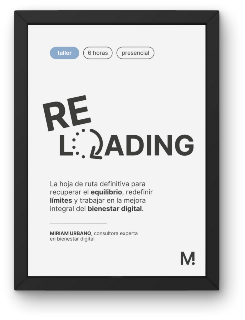 Miriam Urbano - Workshops - RELOADING