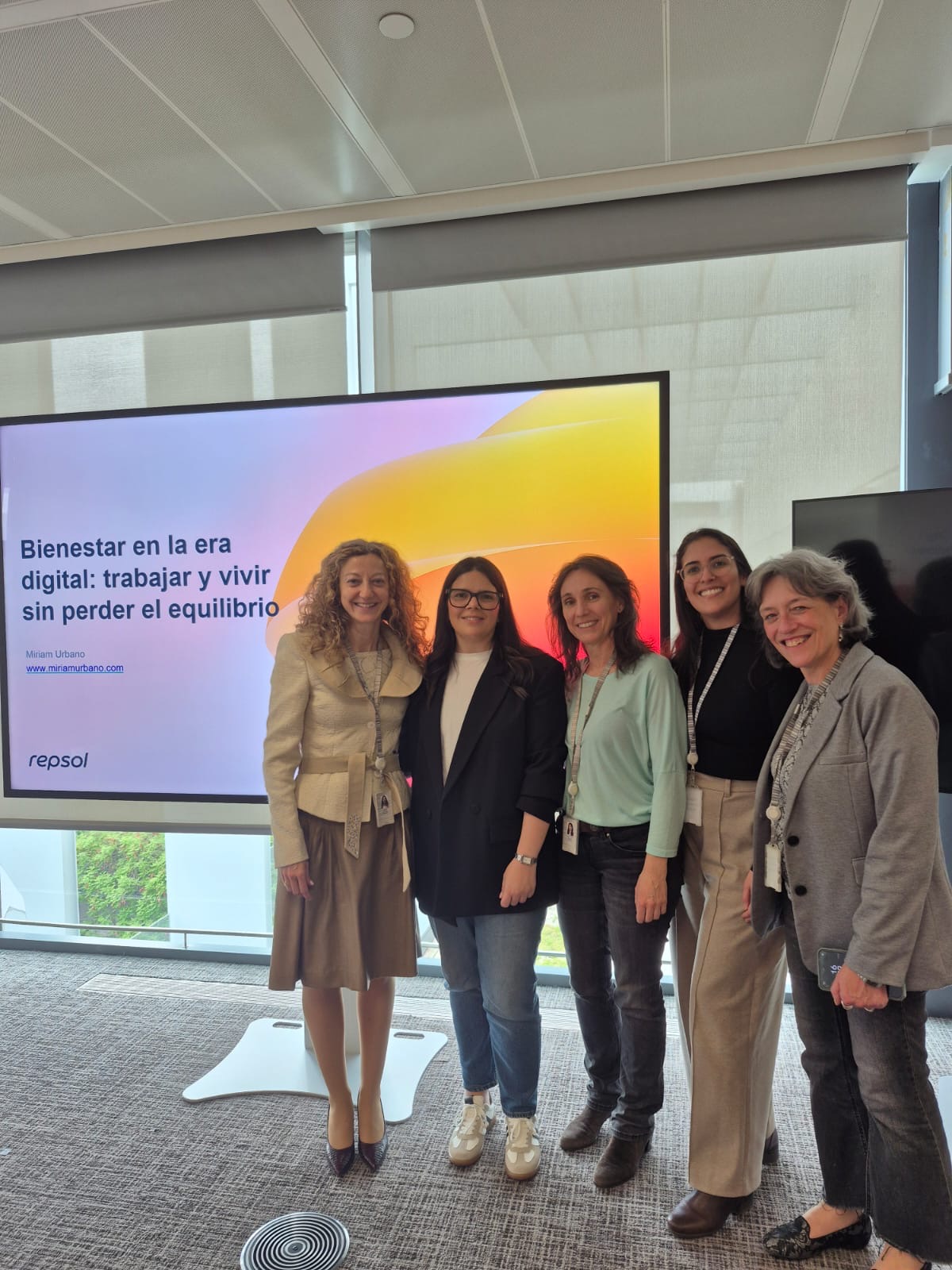 Bienestar en la era digital trabajar y vivir sin perder el equilibrio - Miriam Urbano - Repsol
